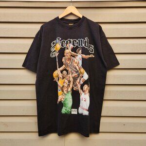 Streetwear NBA Basketball Legends Caricature Tee Mens XL